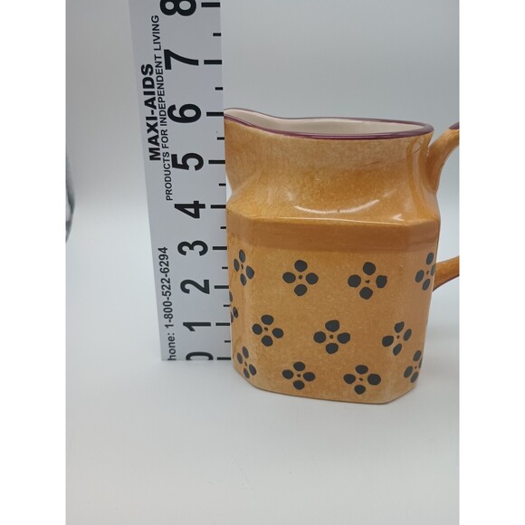 Villeroy Boch Slovenia Tropical Switch Plantation Pitcher Yellow Square - Picture 8 of 8